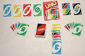 Our favorite card game -- Uno